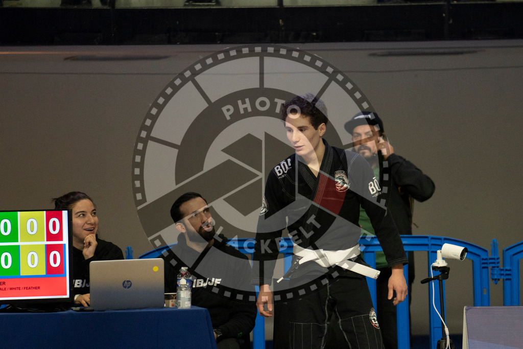 20240119PBB0536 | Fighters compete during the IBJJF European Championship in Paris, France, on January 19, 2024.