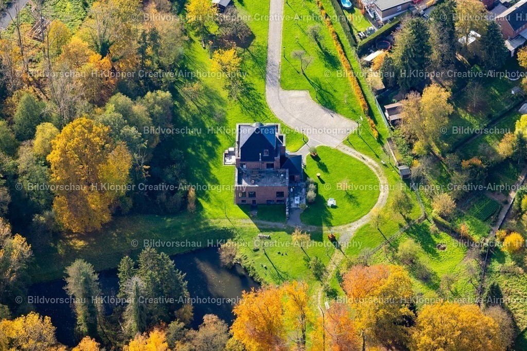 Luftbilder Hückelhoven-7524 | Luftbildfotografie Einfamilienhaus an der Wassenberger Straße in Hückelhoven Ortsteil Kleingladbach im Bundesland Nordrhein-Westfalen, Deutschland - Realisiert mit Pictrs.com