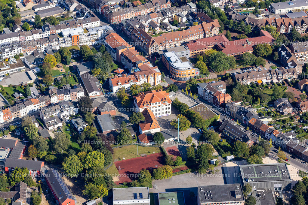 Luftbild-Würselen-4163 | Luftbild Aachen Würselen Ansicht Straßenverlauf Klosterstraße - Realisiert mit Pictrs.com