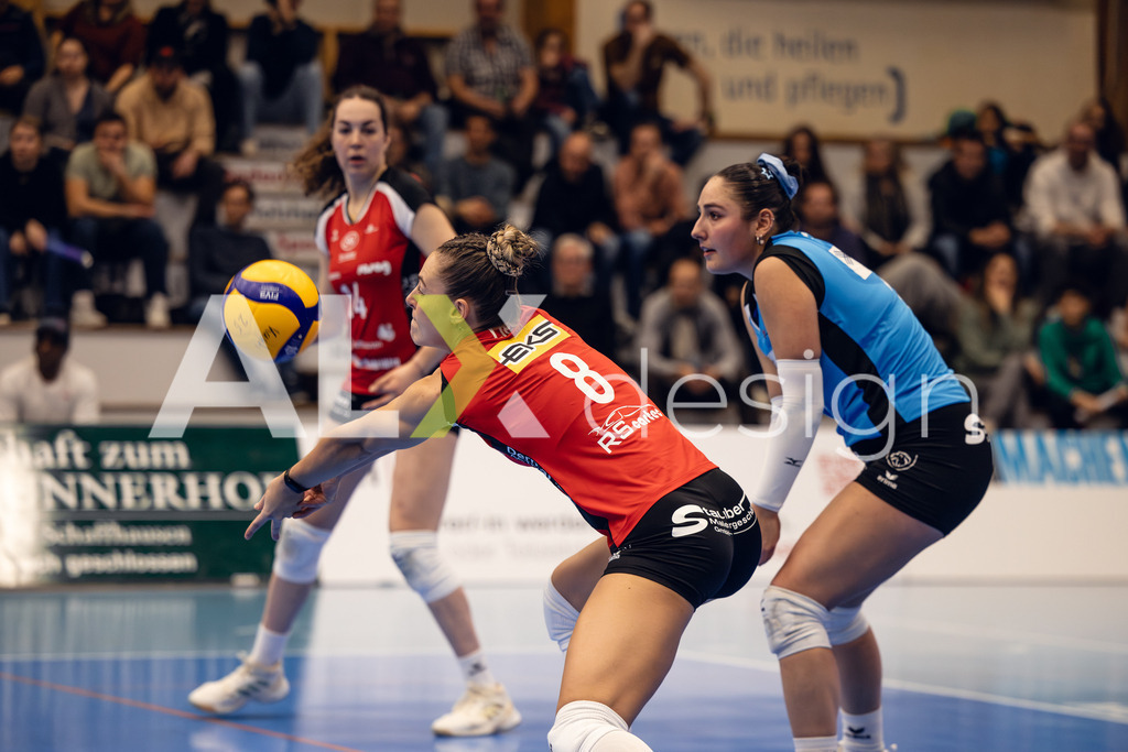 Volleyball I Frauen I Saison 2025-2026 I Volleyball NLA | Women I Round 14 I VC Kanti Schaffhausen - NLZ Volleyball Academy Zürich I 16.01.2026 | VC Kanti Schaffhausen - 8 Lina-Marie Lieb (DE) – Aussen - Realisiert mit Pictrs.com