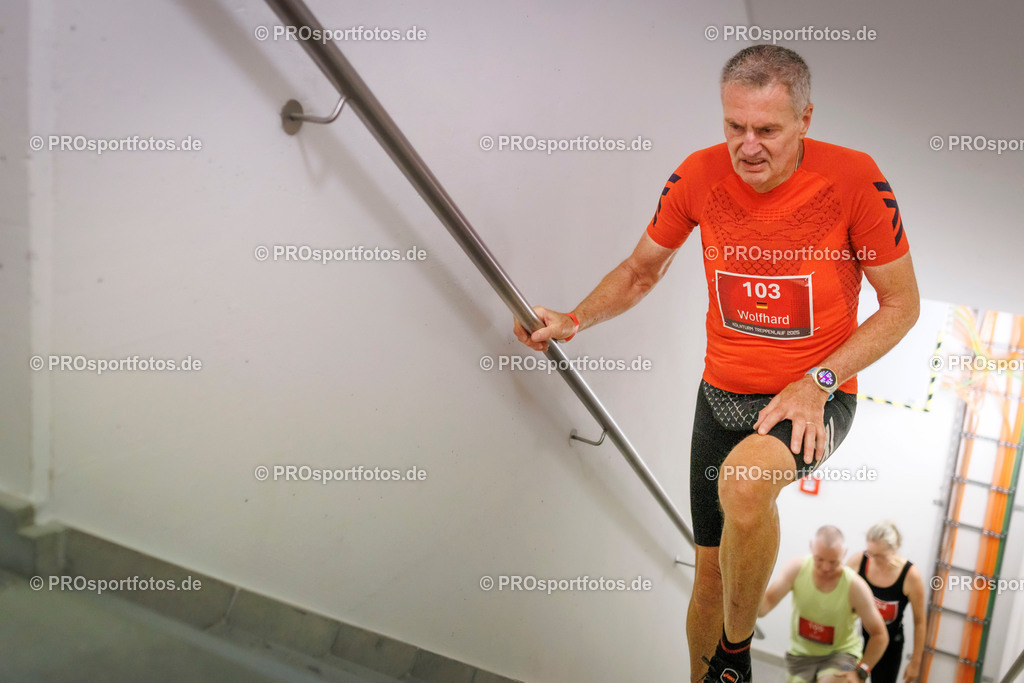 KölnTurm Treppenlauf; Köln, 03.08.2025 | Impressionen vom KölnTurm Treppenlauf am 03.08.2025 in Köln (Nordrhein-Westfalen). 