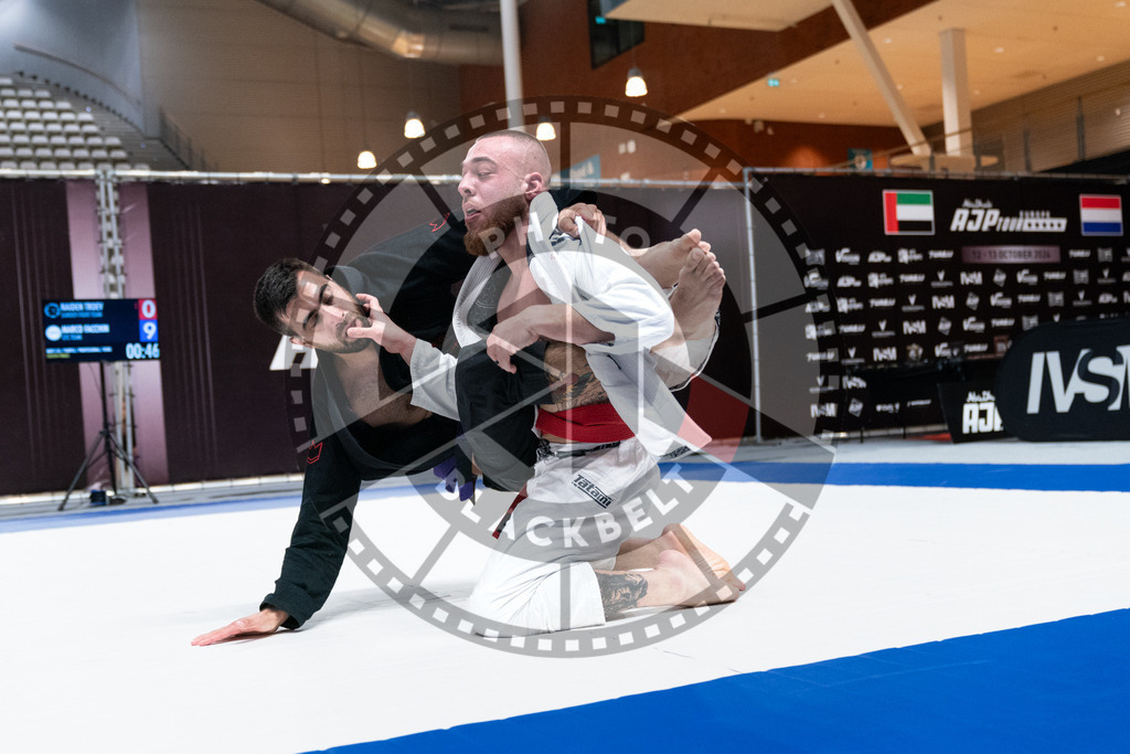 20241012PBB3477 | Athletes compete during the AJP Tour Europe Continental Jiu-Jitsu Professional Championship on October 12, 2024 in Almere near Amsterdam, Netherlands. © Chiara Dazi / photoblackbelt