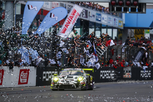 24hNbr19_0217862BK_JS | Porsche 911 GT3 R, IronForce by RING POLICE (8), Jan-Erik Slooten (D), Lucas Luhr (D), Steve Jans (LUX), Adrien de Leener (B) - Realisiert mit Pictrs.com