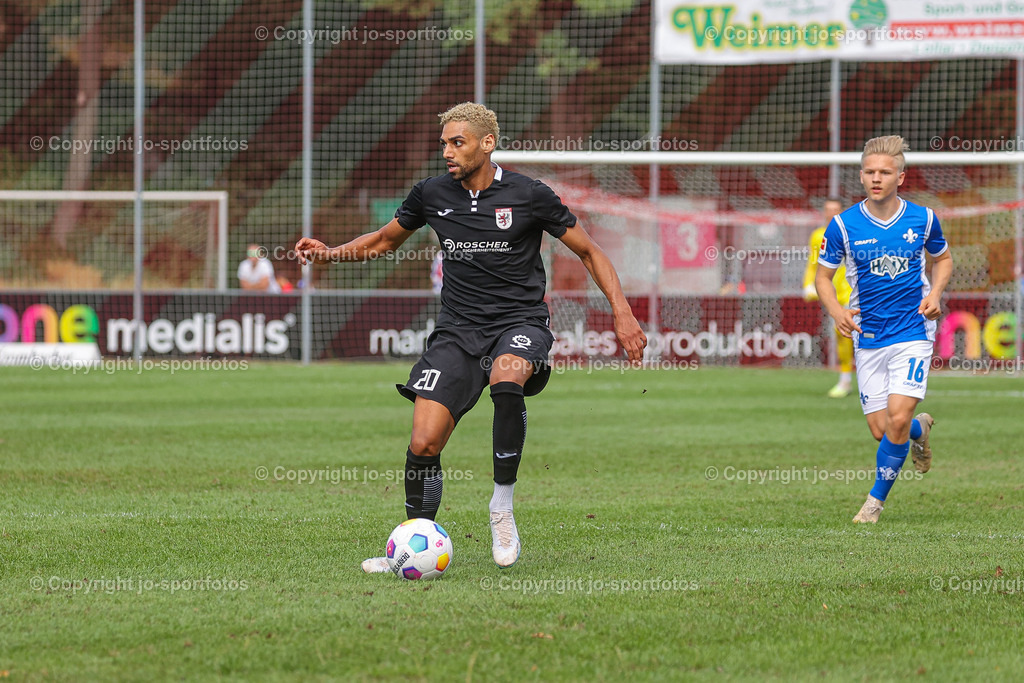 Giessen_Darmstadt (283) | 16.07.2023; Testspiel; Waldstadion Gießen; FC Gießen - SV Darmstadt 98; Ergebnis: 2:0 (0:0)