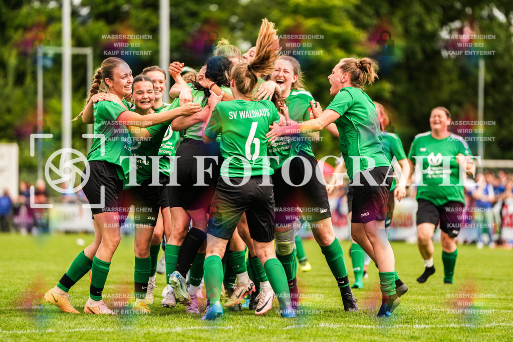 GER, FC Hauingen - SV Waldhaus, Frauen-Fussball, Rothaus Bezirkpokal, Finale, Saison 2024/2025, 29.05.2025 | GER, FC Hauingen - SV Waldhaus, Frauen-Fussball, Rothaus Bezirkpokal, Finale, Saison 2024/2025, 29.05.2025Foto: TH Fotografie/Alessio Bosco