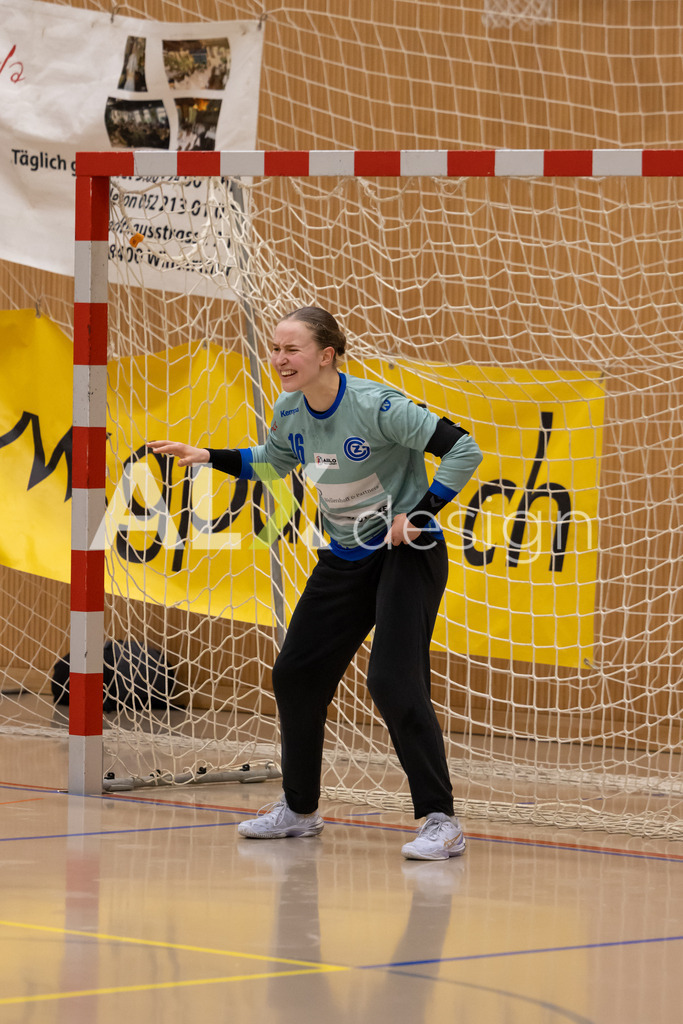 Handball I Frauen I Saison 2025-2026 I Handball Swiss Premium League 1 | Women I Round 5 I  Yellow Winterthur - GC Amicitia Zürich I 15.03.2026 | 16 Seraina Kuratli (CH) (GC Amicitia Zürich) – Torhüterin - Realisiert mit Pictrs.com