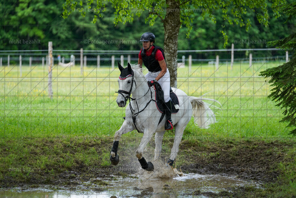 20240518-FAH03883 | Turnierbilder von Niederseon, Turnierfotografen Bayern, Fotoagentur Herrmann, Geländebilder, Reitsportfotografie
