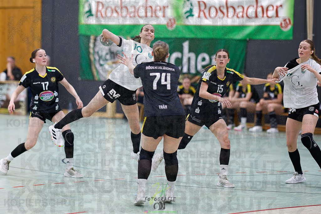 Quali-Turnier JBL wJA; Frisch Auf Göppingen - HC Rödertal | Quali-Turnier JBL wJA; Frisch Auf Göppingen - HC Rödertal am 31.05.2025 in Oberkleen (Weidig-Halle)Photo © 2025 - Jörg Heinrich - Realisiert mit Pictrs.com