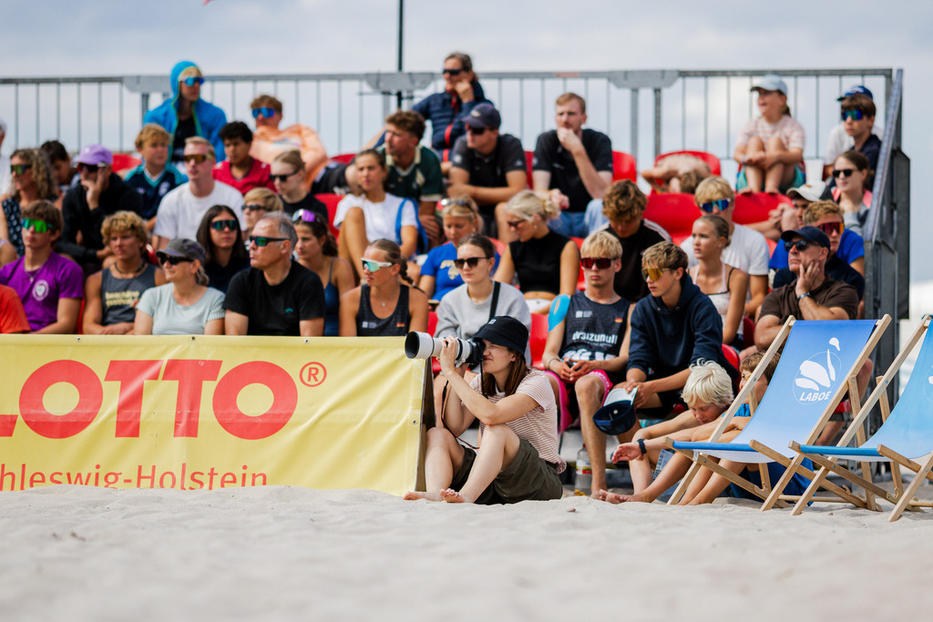 Beachvolleyball I Saison 2026 I Deutsche Meisterschaft U19 I 3. Tag | Jasper Lorenz Fotografie - Realisiert mit Pictrs.com