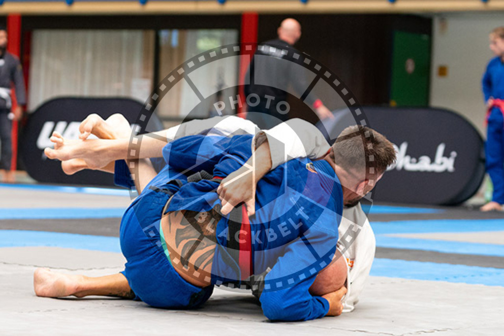 20230826PBB52915 | Fighters compete during the AJP INTLPRO BJJ and grappling competition in Hamburg, Germany, on August 26 2023.
