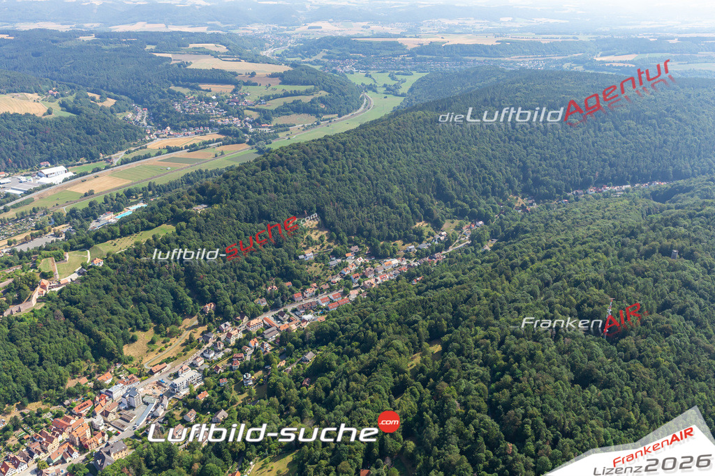 Die Luftbildaufnahme Spiegel - Kulmbach wurde 2019 mittels Flugzeug (keine Drohne) erstellt. Perfekte Schärfe und Druck- Ergebnisse- Garantiert!