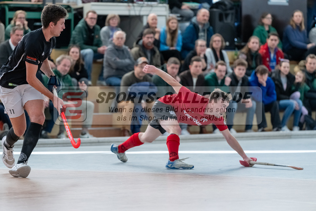HK_20250202_102449 | 2. Bundesliga Halle Herren Club Raffelberg - Schwarz Weiss Köln am 2.2.2025 Halle am Raffelberg, Duisburg ,