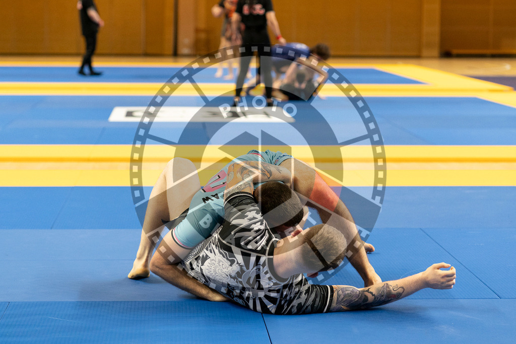 20240316PBB2615 | Athletes compete during the ADCC Eastern European Open grappling Competition in Poznan, Poland, on March 16, 2024.