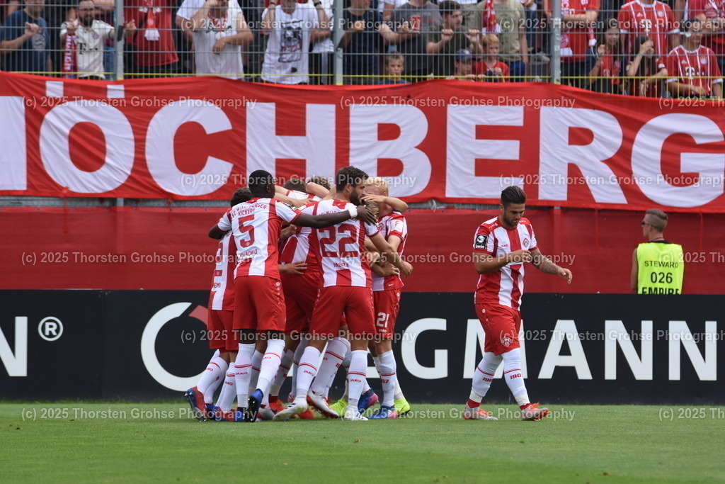 3. Football - League | 3. Football - League, Wuerzburger Kickers vs. Bayern Muenchen II on 20.07.2019 in the Flyeralarm ARENA in Wuerzburg, (Germany)

Image: Goal Wuerzburg

DFL REGULATIONS PROHIBIT ANY USE OF PHOTOGRAPHS as IMAGE SEQUENCES and/or QUASI-VIDEO. - Realisiert mit Pictrs.com