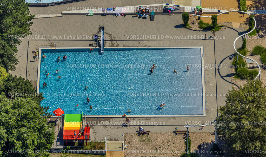 Oberhausen230705588 | Luftbild, Vonderort Wellness-Center mit Sauna, Wellness und Freibad, Osterfeld, Oberhausen, Ruhrgebiet, Nordrhein-Westfalen, Deutschland