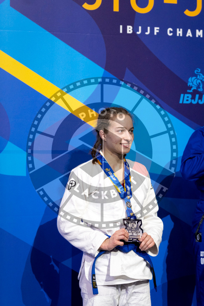20240121PBB5512 | Fighters compete during the second day of the IBJJF European Championship in Paris, France, on January 21, 2024.