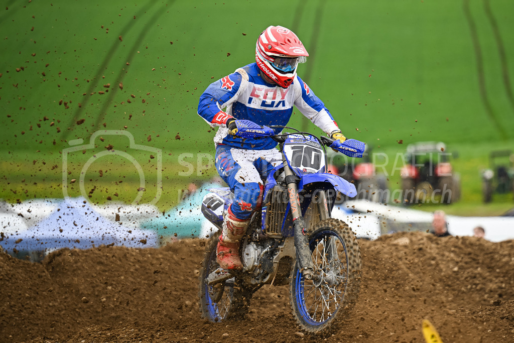 Motocross Schlatt bei Winterthur - 30. April 2023 | #10 Wechsler Marcel aus Werthenstein (CH) auf Yamaha in der Kategorie Senioren am Motocross Schlatt bei Winterthur, 30. April 2023. 
Instagram: @mx_schlatt | @mc_wila | @sam_schweiz
Bild: Sportfotografie Markus Aeschimann | www.markus-aeschimann.ch - Realisiert mit Pictrs.com