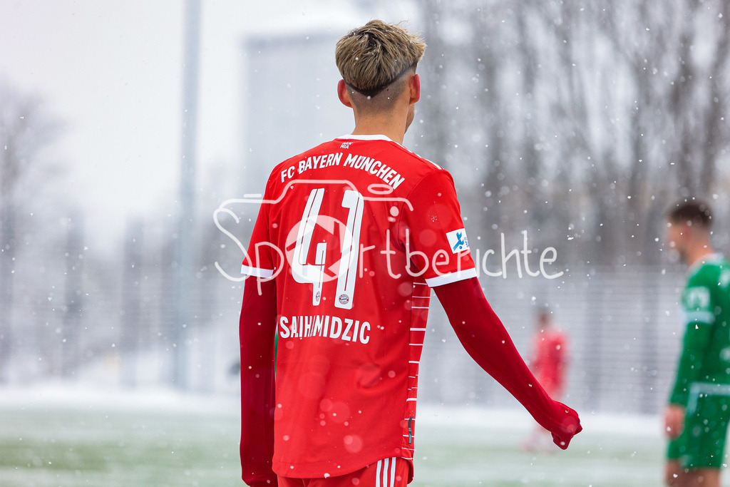 FC Bayern Amateure - VfB Eichstätt | Nick Salihamidzic (FCB #41) in Aktion