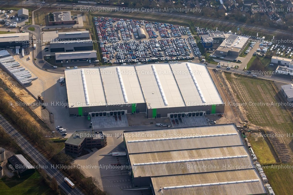 Luftbild Wachtendonk-8414 | Luftbildfotografie Erweiterungs - Neubau - Baustelle auf dem Werksgelände " DHG Vertriebs- & Consultinggesellschaft mbH " in Wachtendonk im Bundesland Nordrhein-Westfalen, Deutschland - Realisiert mit Pictrs.com