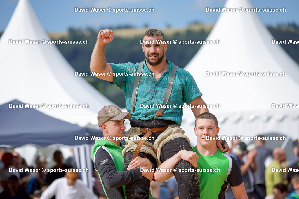 Vainqueur Finale Duplan Steve ___ - Haenni St_phane __ _ la F_te alpestre du Lac-des-Joncs Les Paccots_ 30.07.2023_ Photos Waser David _ sports-suisse.ch _ (5) | sports-suisse.ch
