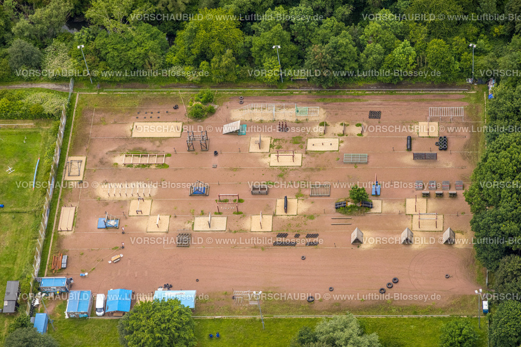 Bochum220604931 | Luftbild, CROSSTRAILS Bochum Sportanlage Hindernisbahn, am Ümminger See, Langendreer-Alter Bahnhof, Bochum, Ruhrgebiet, Nordrhein-Westfalen, Deutschland