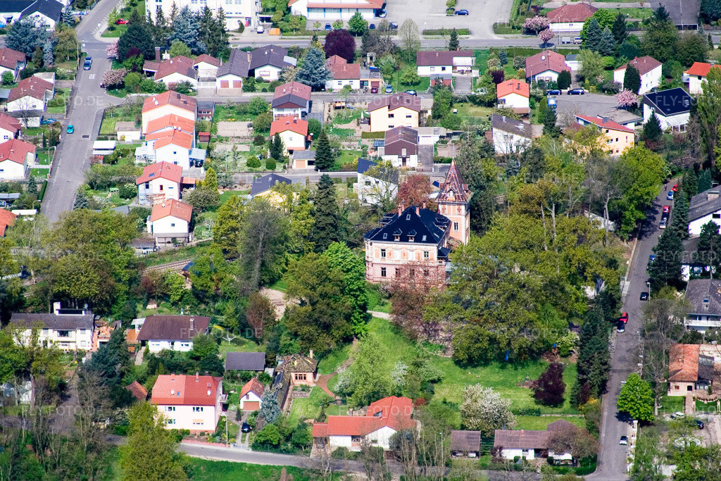 Luftbild: Parkring in Jockgrim im Bundesland Rheinland-Pfalz in Deutschland. Foto: IMG_10550.jpg vom 27.04.2008 durch Werner Riehm/FLY-FOTO.de