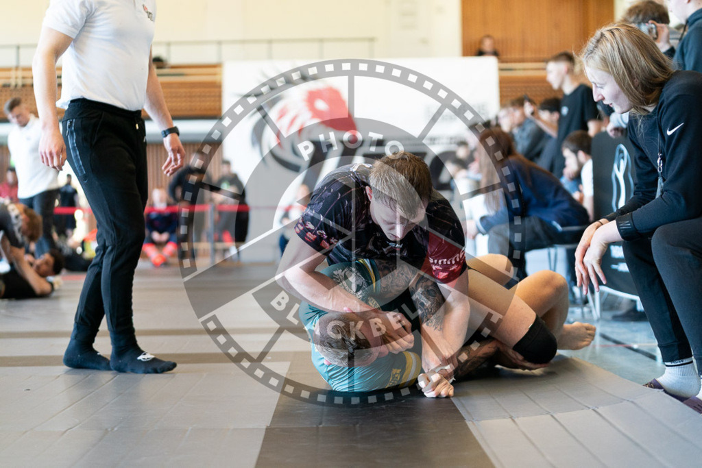 20250329PBB3025 | Fighters compete during the International Luta Livre (ILLCS) Germany IX Spring 2025 Competition spring on March 29, 2025 in Hannover, Germany.© Chiara Dazi