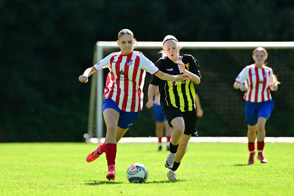 Fußball I Juniorinnen I Saison 2025-2026 I Oberliga Niedersachsen I 2. Spieltag I FC Rosengarten - ATSV Scharmbeckstotel | Der Sportfotograf. - Realisiert mit Pictrs.com