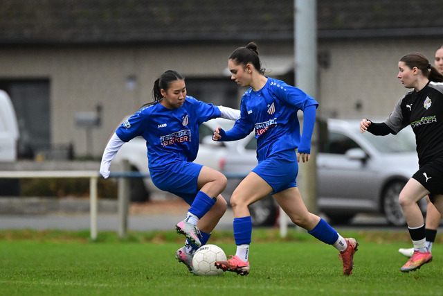 Fußball I Juniorinnen I Saison 2025-2026 I Niedersachsenpokal I Viertelfinale I JFV A-O-B-H-H - FC Rosengarten I 33917 | Der Sportfotograf. - Realisiert mit Pictrs.com