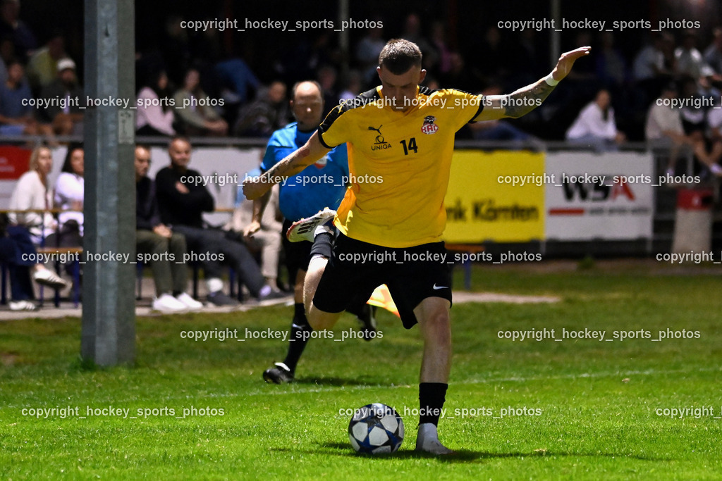 FC KAC 1909 vs. FC Nussdorf Debant | #14 Dino Zenkovic FC Nussdorf Debant, FC KAC 1909 vs. FC Nussdorf Debant, FC KAC 1909 vs. FC Nussdorf Debant am 19.09.2025 in Klagenfurt (Sportplatz KAC), Austria, (Photo by Bernd Stefan)