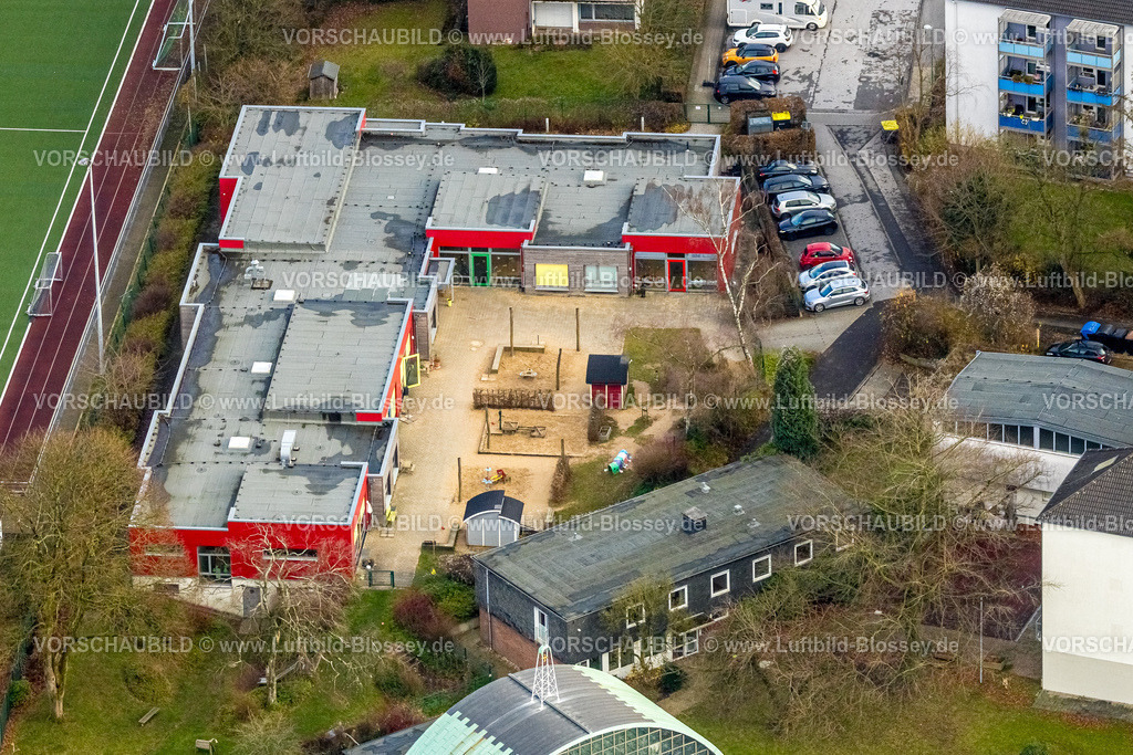 Velbert251201263 | , Luftbild, St. Paulus Kindergarten, Velbert, Bergisches Land, Nordrhein-Westfalen, Deutschland