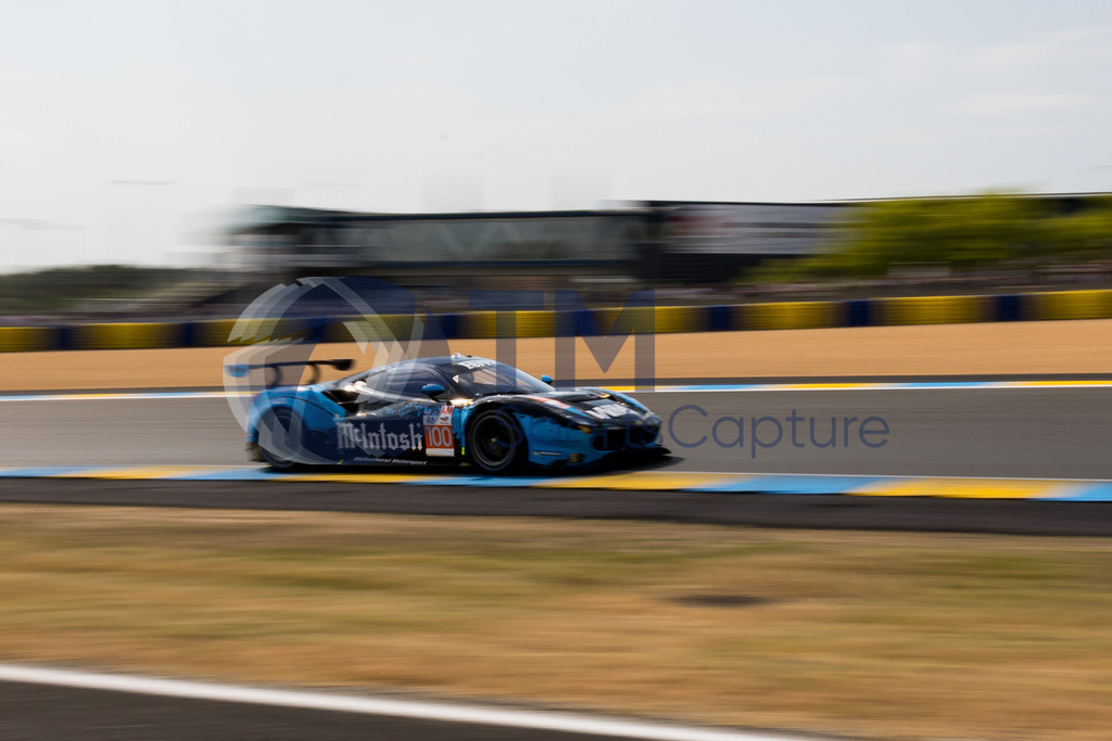 TP-20230605-101-147- | LE MANS,FRANCE,07.Jun.23 - MOTORSPORTS - WEC, FIA World Endurance Championships, 24 Hours of Le Mans, Circuit de la Sarthe, free practice 1. Image shows Chandler Hull (USA), Andrew Haryanto (INA) and Jeffrey Segal (USA/ Walkenhorst Motorsport). Photo: Trainproduction / Matthias Trinkl