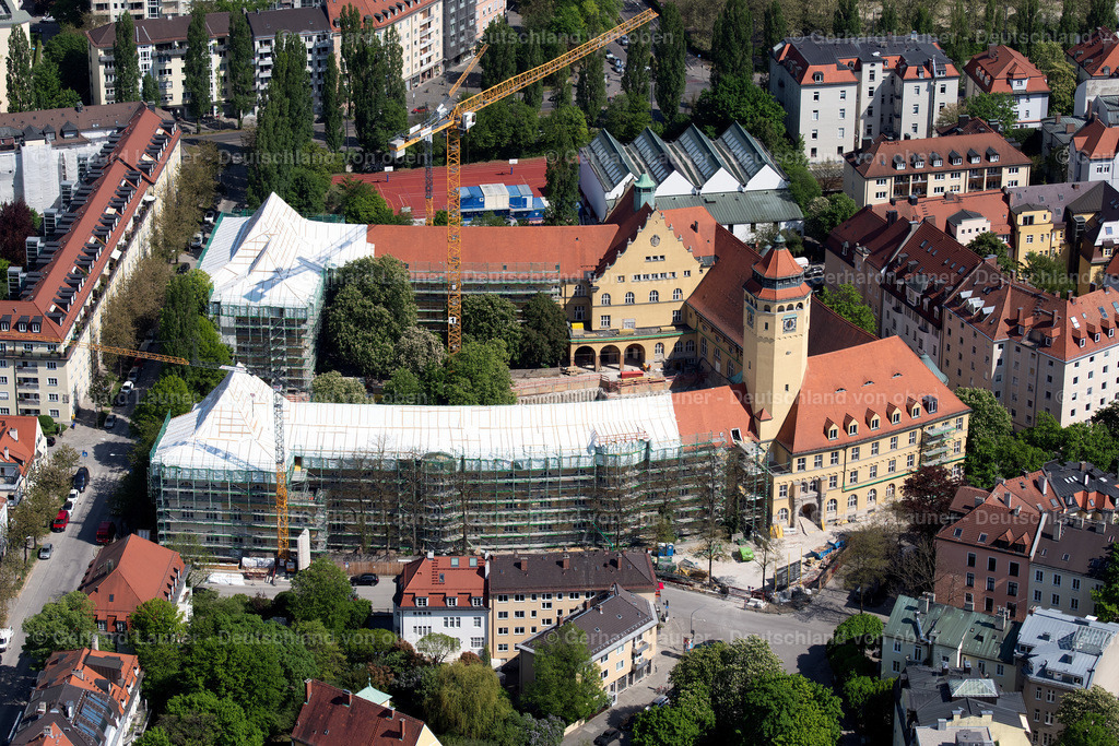4024852 | Baustelle, Oskar-von-Miller-Gymnasium, München