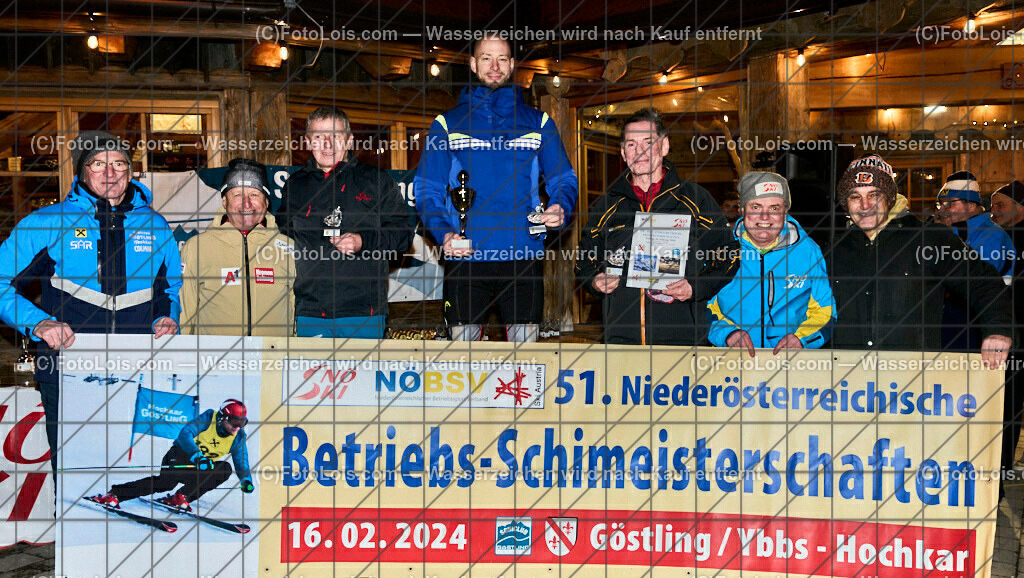 ALP9511_NOe-BetriebsSKI-LM_Mann-Frau-schaften | (C)FotoLois.com, Alois Spandl. 51. Niederösterreichische LandesBetriebs-Skimeisterschaften, best of two, Almlift-Piste Hochkar, LSV - Schiclub Göstling-Hochkar, Fr 16. Februar 2024.