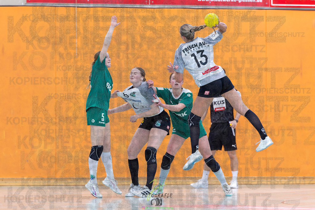 Jugendbundesliga wJA, Pokalrunde, HSG Kleenheim/Langgöns - Frisch Auf Göppingen | Jugendbundesliga wJA, Pokalrunde, HSG Kleenheim/Langgöns - Frisch Auf Göppingen am 28.02.2026 in Oberkleen (Weidig-Halle)Photo © 2026 - Jörg Heinrich - Realisiert mit Pictrs.com