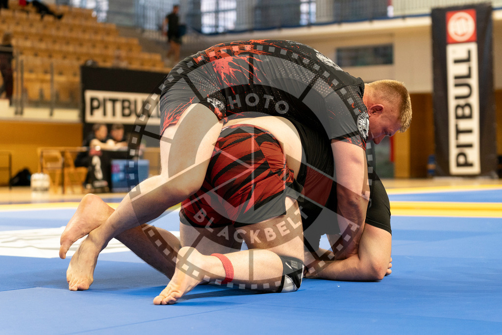 20240316PBB2556 | Athletes compete during the ADCC Eastern European Open grappling Competition in Poznan, Poland, on March 16, 2024.