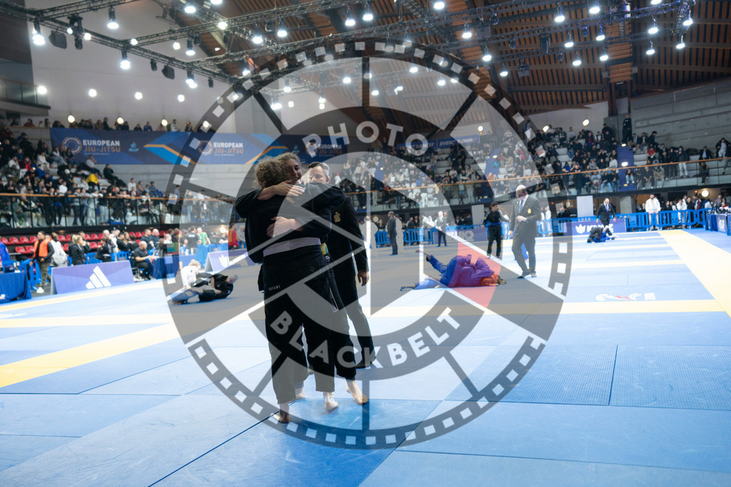 20240119PBB2100 | Fighters compete during the IBJJF European Championship in Paris, France, on January 19, 2024.