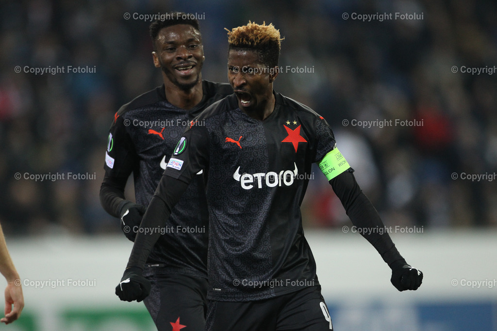 A_LUI_20220317_0002 | SPORT FUSSBALL UEFA EUROPA CONFERENCE LEAGUE LASK VS SLAVIA PRAG

IM BILD: Peter Olayinka (Slavia)

FOTO:FOTOLUI/UW