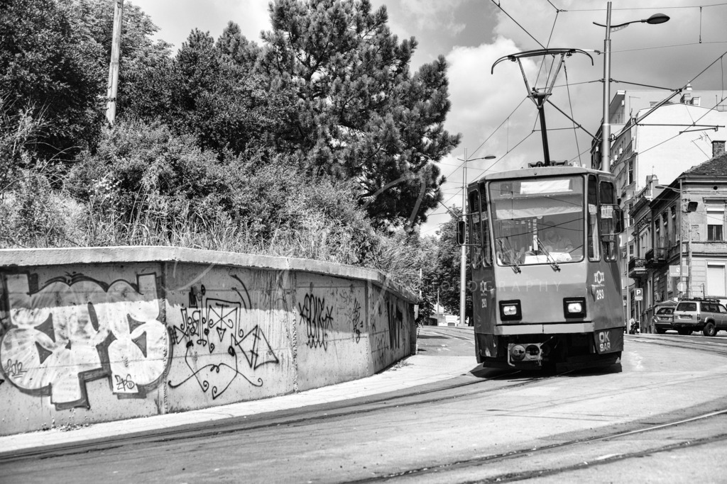 Straßenbahn | Alte Straßenbahn in Belgrad
