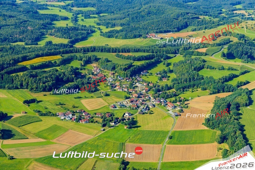 Gollenbach Mistelgau Bild- Das Luftbild wurde 2025 vom UL-Flugzeug heraus erstellt ( keine Drohnen Bilder! ) - Hochauflösende Luftaufnahme -Nicht vergleichbar mit Google Maps oder Satelittenbilder- Die Geschenkidee !Mit Lizenz und Bildrechte bestellbar