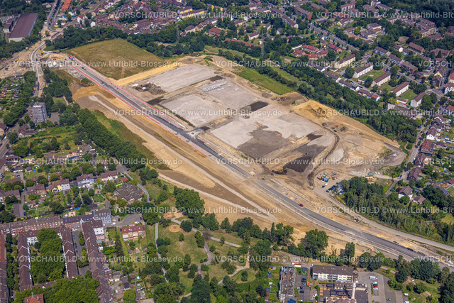 Duisburg220702489 | Luftbild, geplantes Gewerbegebiet Friedrich-Park, ehemalige Brachfläche Schacht 2/5, Marxloh, Duisburg, Ruhrgebiet, Nordrhein-Westfalen, Deutschland