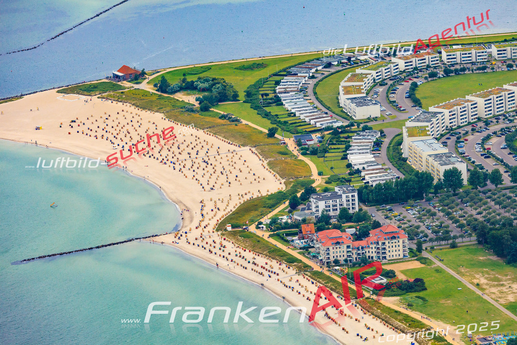 Luftbild von  Fehmarn - Luftaufnahme wurde 2016 von https://frankenair.de mittels Flugzeug (keine Drohne) erstellt - die Geschenkidee