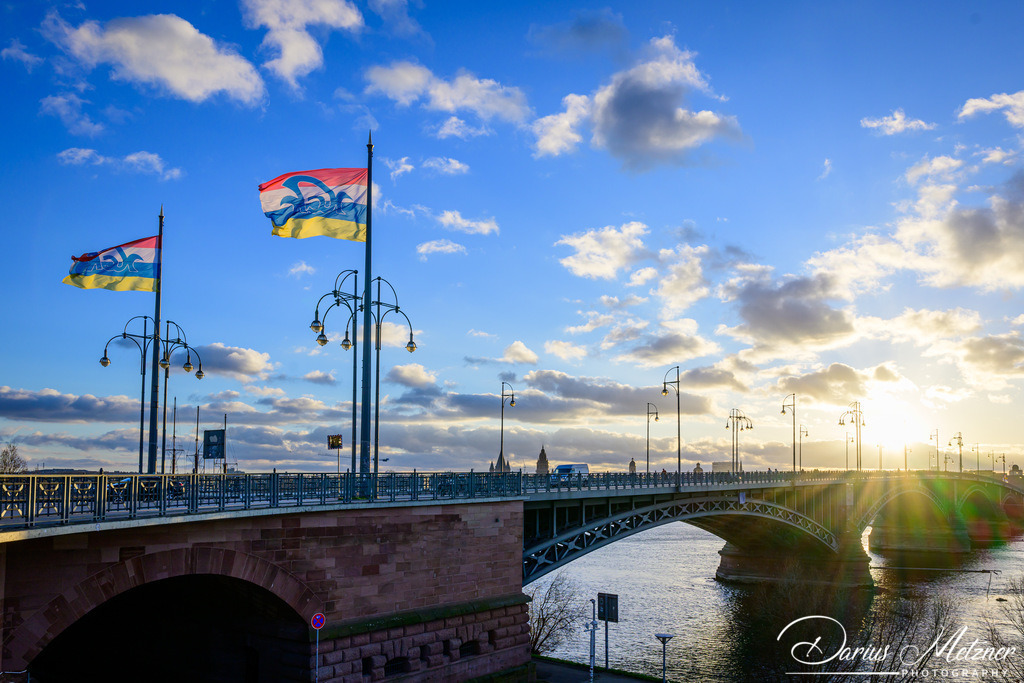 Die Theodor-Heuss-Brücke | Die Theodor-Heuss-Brücke in Mainz