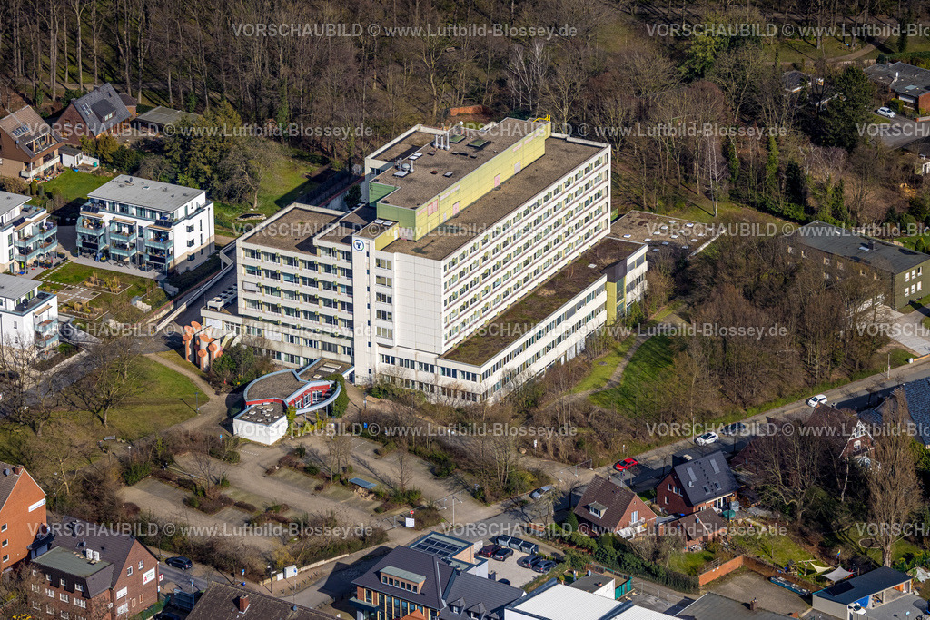 Hamm230215189 | Luftbild, St. Josef-Krankenhaus, Bockum-Hövel, Hamm, Ruhrgebiet, Nordrhein-Westfalen, Deutschland