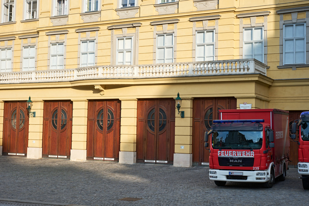 das Merkleinsches Haus mit dem Wiener Feuerwehrmuseum | Wien, Austria - April 24, 2023: das Merkleinsches Haus mit dem Wiener Feuerwehrmuseum. - Realisiert mit Pictrs.com