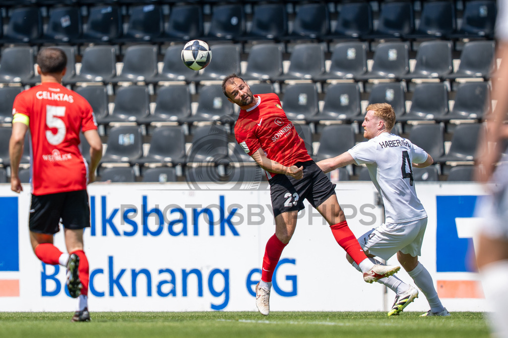 SG Sonnenhof Großaspach vs. SG Barockstadt Fulda-Lehnerz, Fussball, Regionalliga Suedwest, 33. Spieltag, 09.05.2026 | Fabian Eisele (SG Sonnenhof Großaspach, #23),SG Sonnenhof Großaspach vs. SG Barockstadt Fulda-Lehnerz, Fussball, Regionalliga Suedwest, 33. Spieltag, 09.05.2026