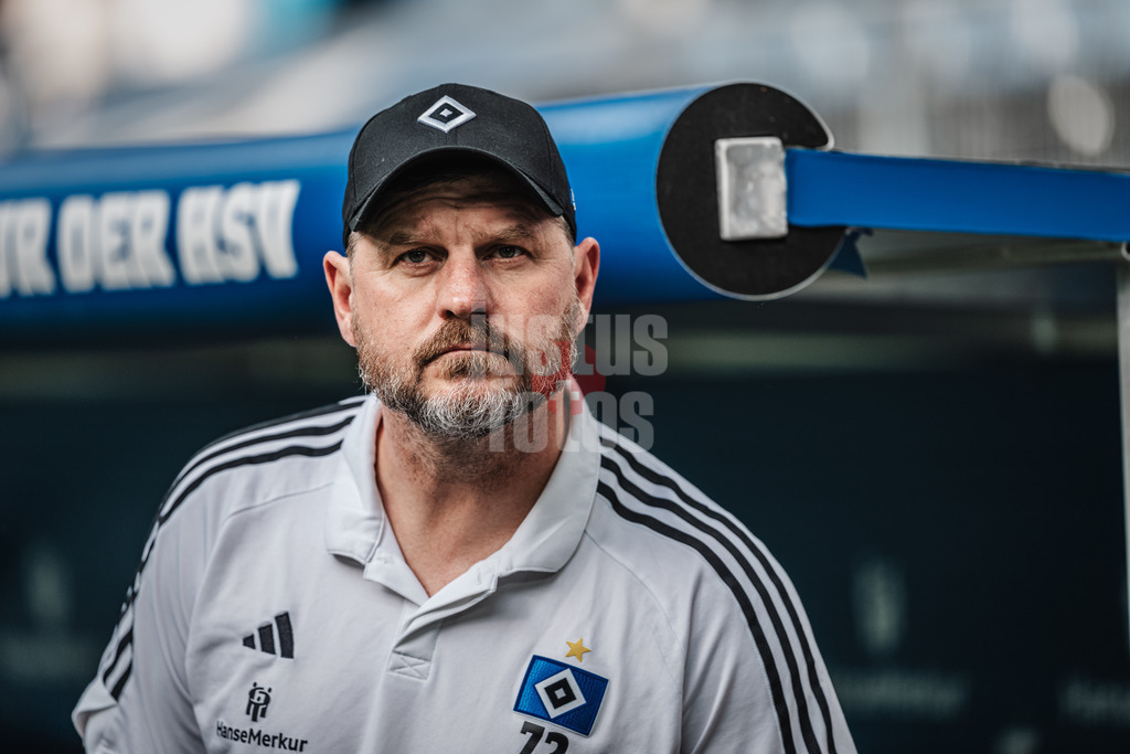 Fußball | Männer | Saison 2023/2024 | 2. Fußball-Bundesliga | 32. Spieltag | Hamburger SV vs. FC St. Pauli  | 03.05.2024 | Trainer Steffen Baumgart (HSV)