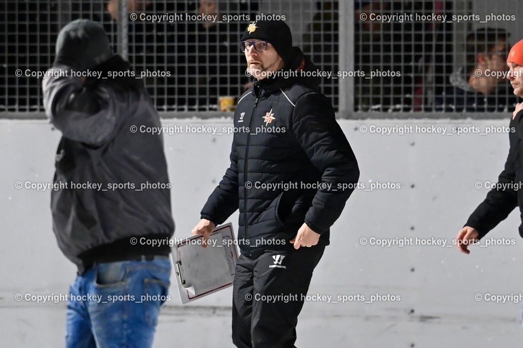 EC Ice Tigers Paternion vs. Ultras Spittal 21.1.2024 | Headcoach ULTRAS SPITTAL Schurian Roland