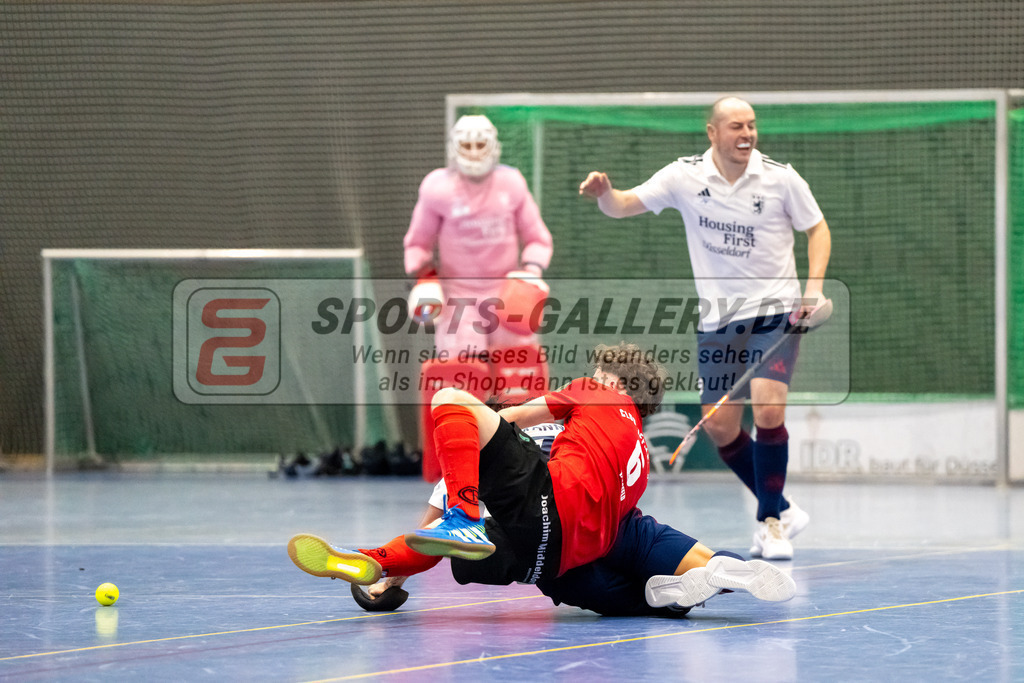 HK_20250201_102140 | 2. Bundesliga Halle Herren Düsseldorfer HC - Club Raffelberg am 1.2.2025 Halle am Seestern, Düsseldorf ,
