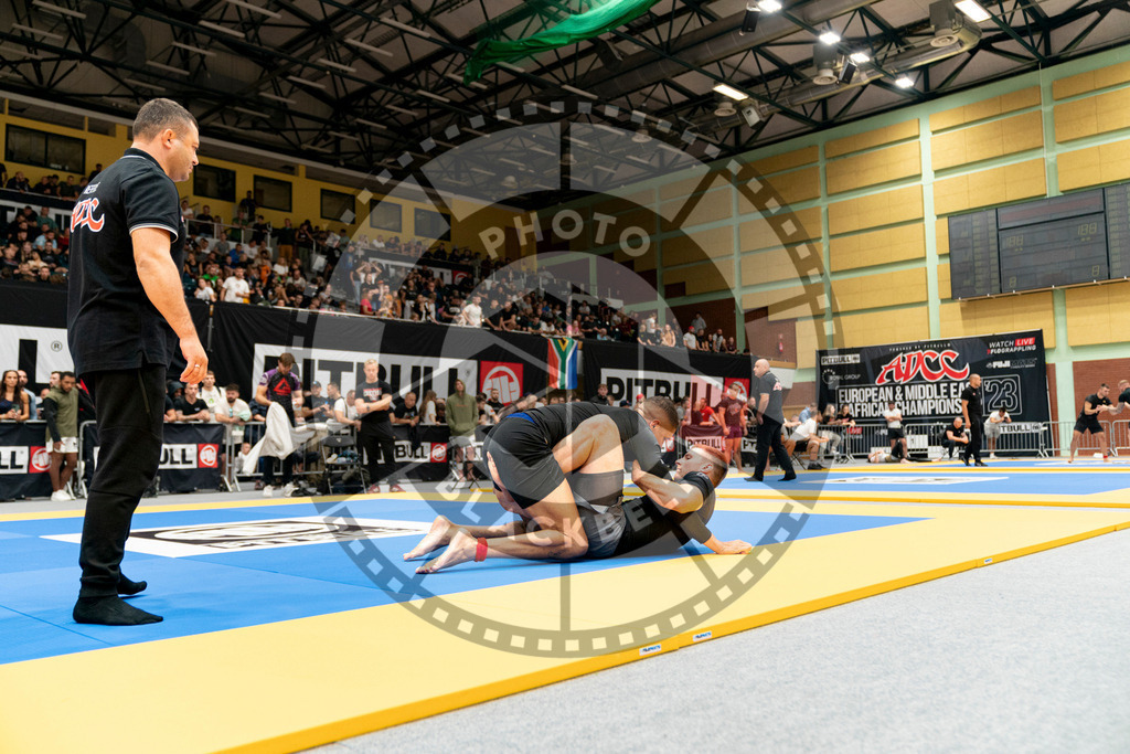 20230916PBB5701 | Fighters compete during the grappling tournement ADCC Trials (European, Middle East and African Championship) in Warsaw, Poland, on September 16, 2023.
